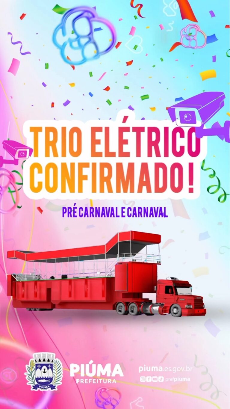 “Pré-Carnaval com Trio Elétrico na Avenida” – Piúma