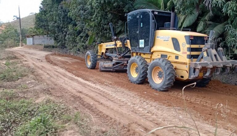 Interior: estradas rurais de diversas localidades receberam manutenção em janeiro