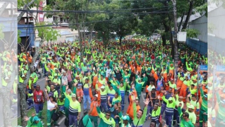 Prefeitura de Guarapari anuncia força-tarefa durante greve dos trabalhadores da limpeza urbana
