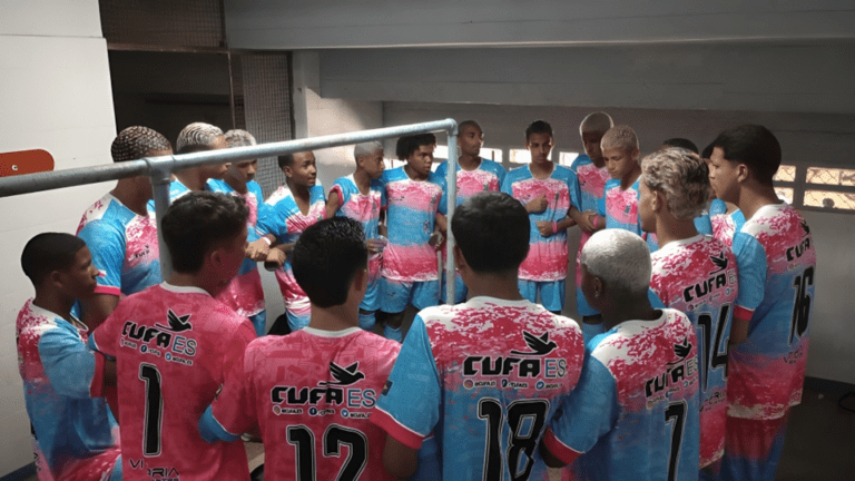 Seleção Capixaba do Governo do ES disputa fase nacional da Taça das Favelas de futebol em São Paulo