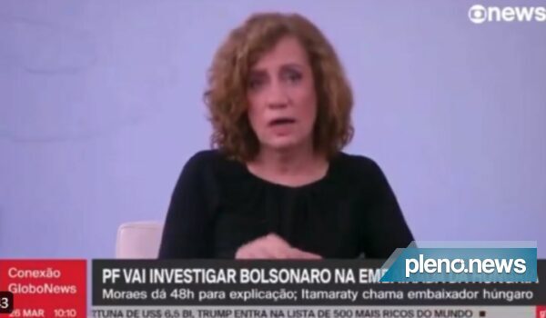 Míriam Leitão: “Bolsonaro saiu do Brasil ao visitar embaixada”