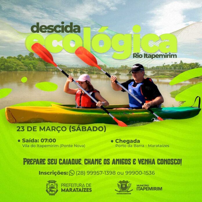 PARTICIPE DA DESCIDA ECOLÓGICA DO RIO ITAPEMIRIM!!!