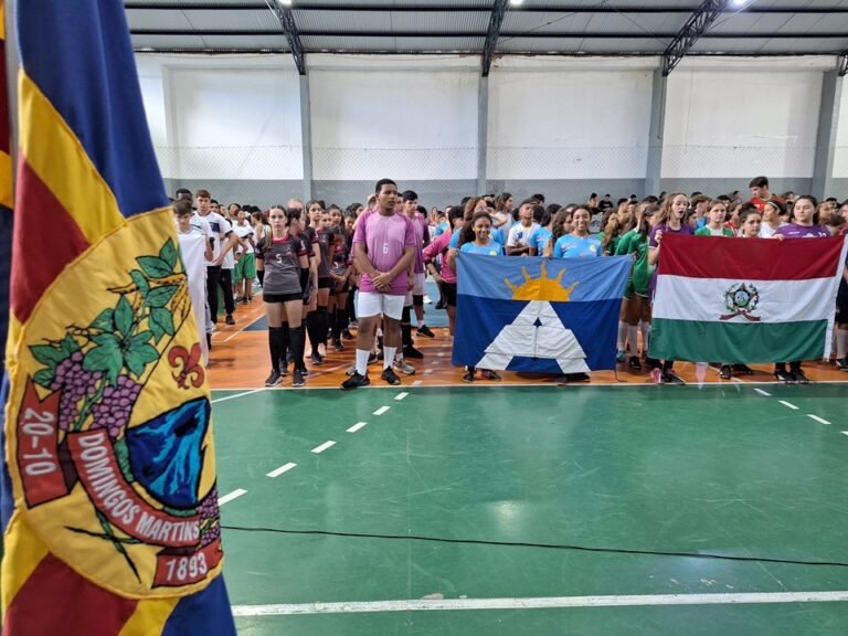 Governo ES inicia cerimônia de abertura dos Jogos Escolares de 2024.