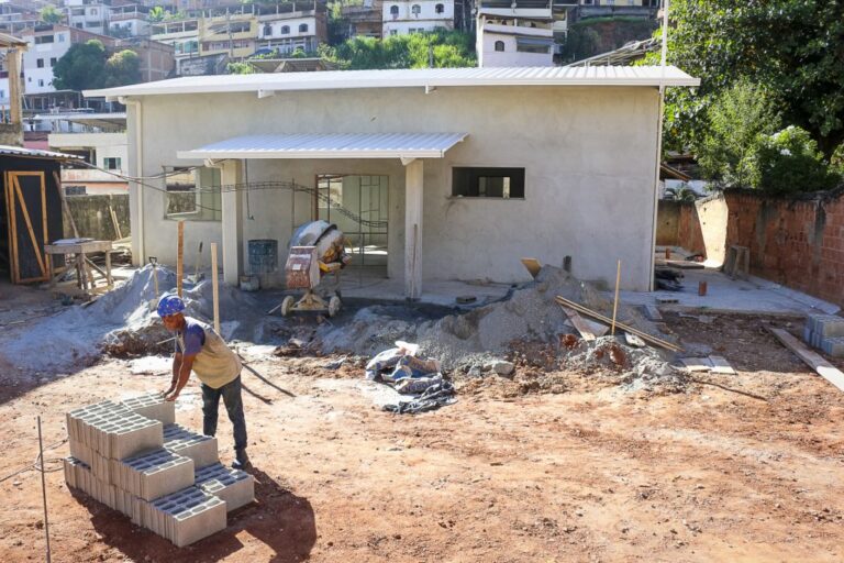 Obras de Centro Comunitário avançam no bairro Zumbi
