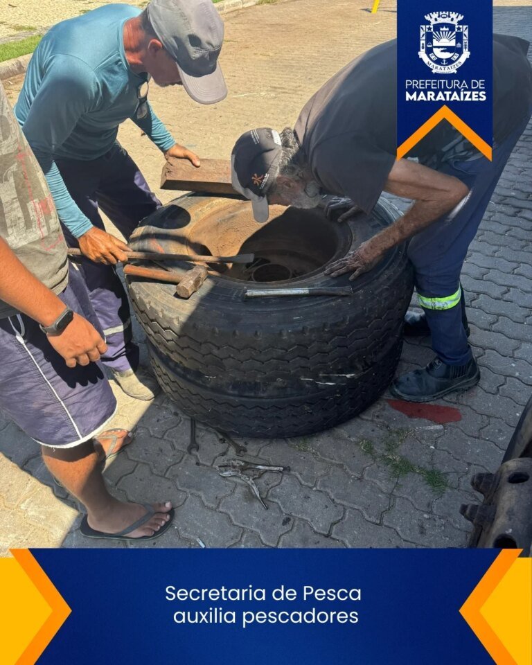 Secretaria de Pesca  auxilia pescadores