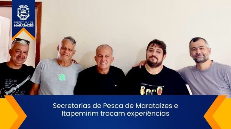 Secretarias de Pesca de Marataízes e Itapemirim trocam experiências