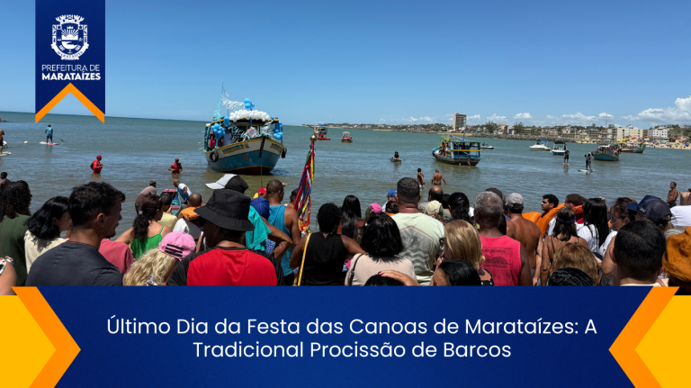 Último Dia da Festa das Canoas de Marataízes: A Tradicional Procissão de Barcos