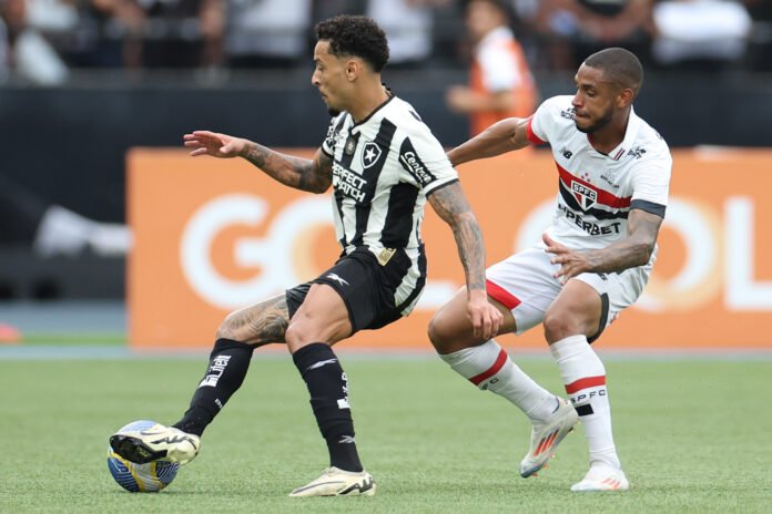 Botafogo x São Paulo: veja informações e prováveis escalações do duelo pelo Campeonato Brasileiro