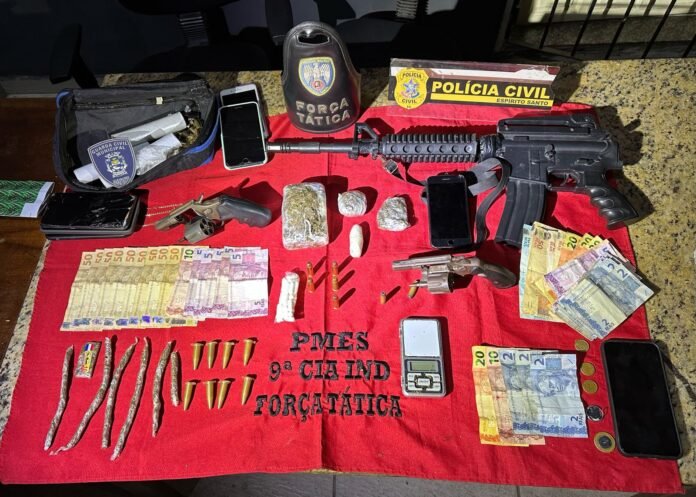Operação Conjunta Encurrala Quadrilha de Tráfico em Marataízes